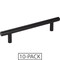 Elements 128 mm Center-to-Center Matte Black Naples Cabinet Bar Pull,  176MB-10 - alternate 1